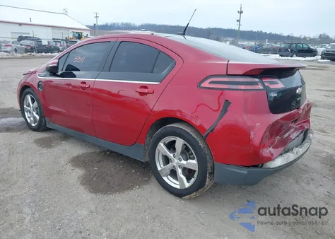 2012 Chevrolet Volt z USA, uszkodzony, nr VIN 1G1RD6E43CU112839